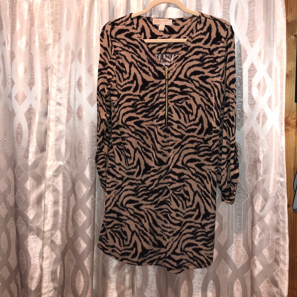 Zebra print tunic